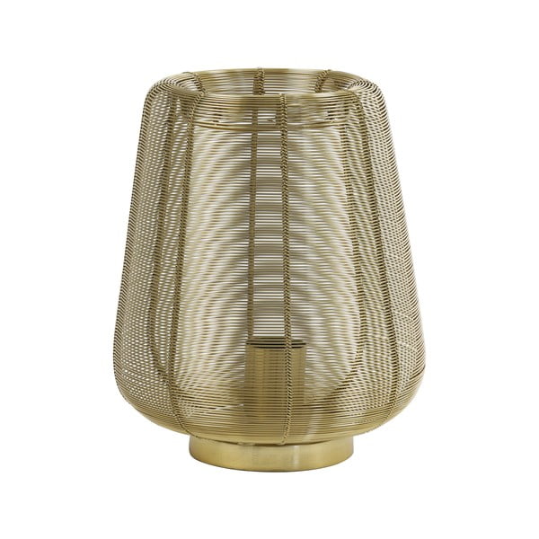 Настолна лампа в златист цвят (височина 26 cm) Adeta - Light & Living