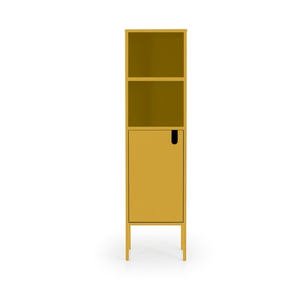 Жълт шкаф , височина 152 cm Uno - Tenzo
