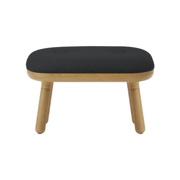 Стол в антрацитен и естествен цвят Paff Low – UMAGE-image-1