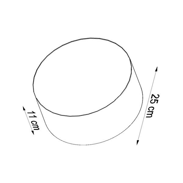 Сиво таванно осветително тяло Atis - Sollux-image-2