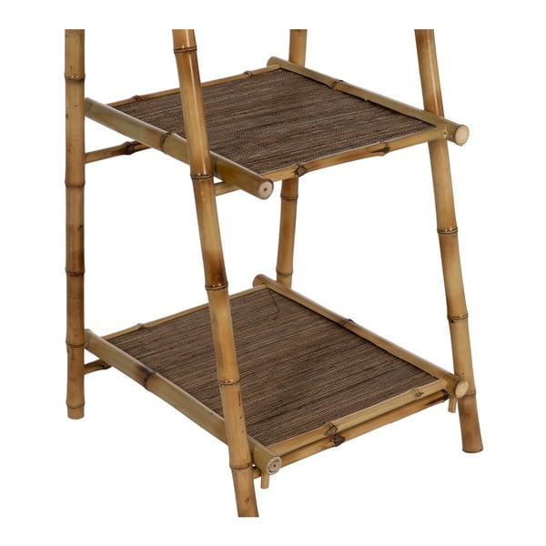 Бамбуков стелаж в естествен цвят 48x152x50 cm Manali – Ixia-image-3