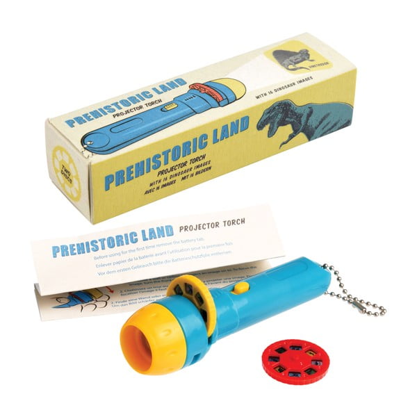 Детски джобен проектор с динозаври , 16 картинки Prehistoric Land - Rex London-image-3