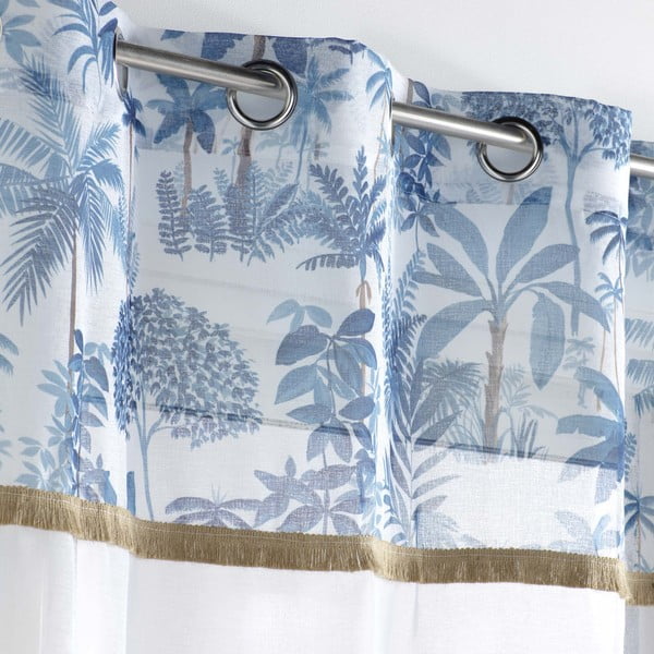 Завеса в бяло и синьо 140x240 cm Amazonia – douceur d'intérieur-image-2