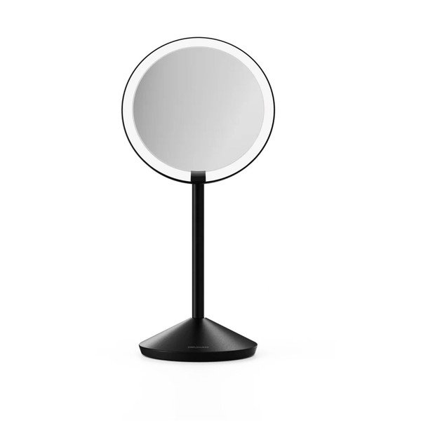 Козметично огледало със светлина/увеличително (увеличение 5x) ø 12 cm – simplehuman