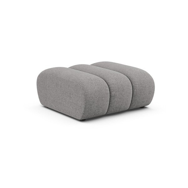 Сива шенилова табуретка Lupine – Micadoni 