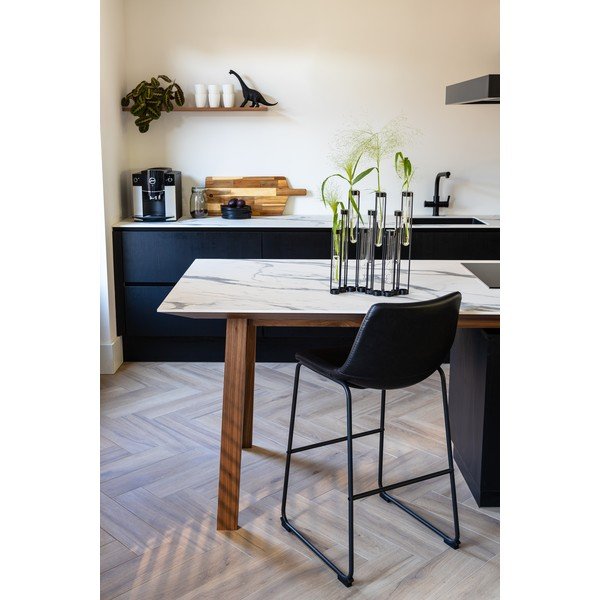 Черен бар стол 99 cm Jeddo - Light & Living-image-1