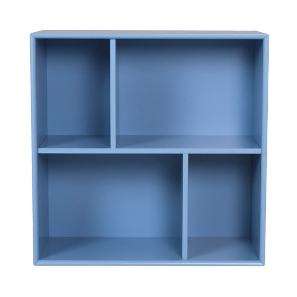 Modrá police Tenzo Z Cube, 70 x 70 cm