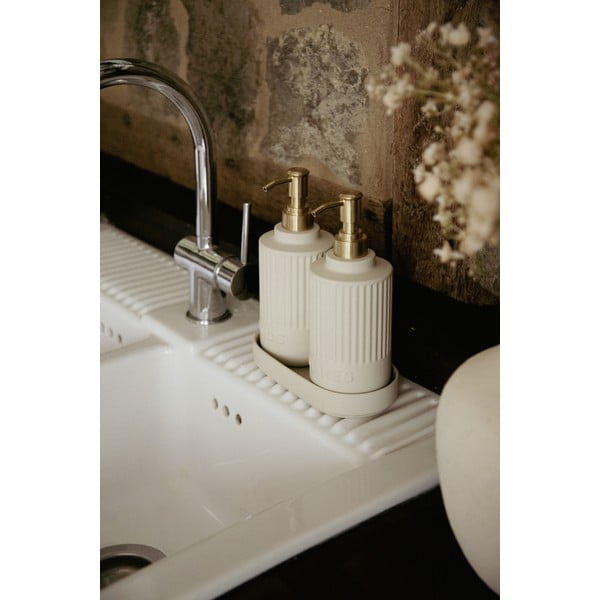 Кремава керамична стойка за перилни препарати Heidi – Wenko-image-1
