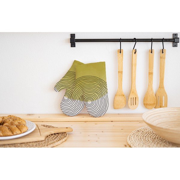 Комплект от 2 памучни кухненски ръкавици Rising Sun - Butter Kings-image-1