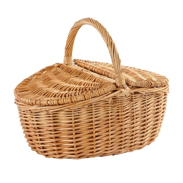 Плетена кошница за пикник Maisie, дължина 32 cm - Unknown
