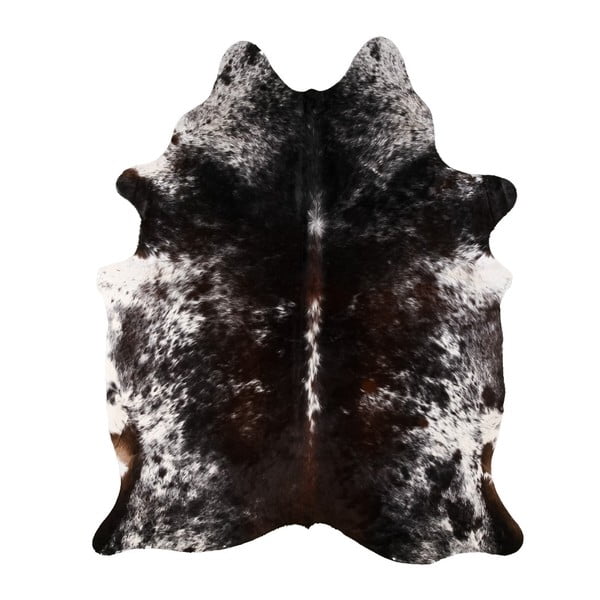 Сол и пипер от естествена кравешка кожа, 210 x 184 cm - Arctic Fur