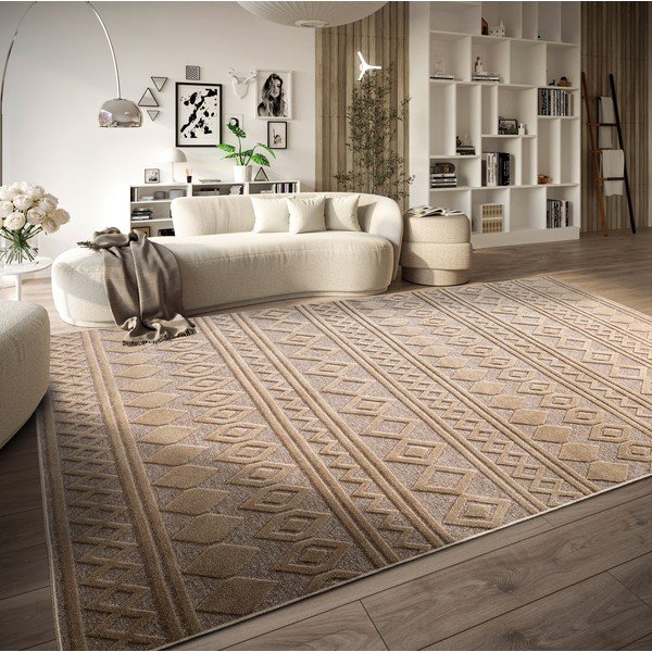 Бежов килим от рециклирани влакна 200x290 cm Catherine – Villeroy&Boch-image-1