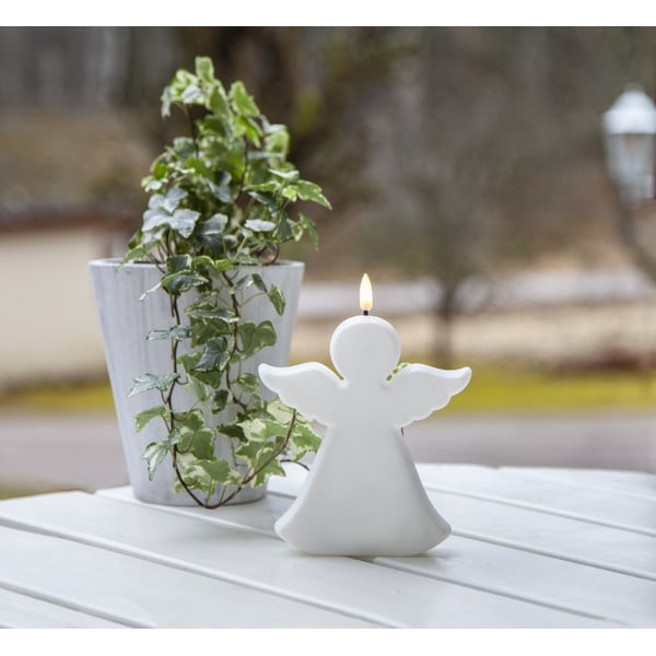 Външна LED свещ (височина 18 см) Flamme Angel - Star Trading-image-1