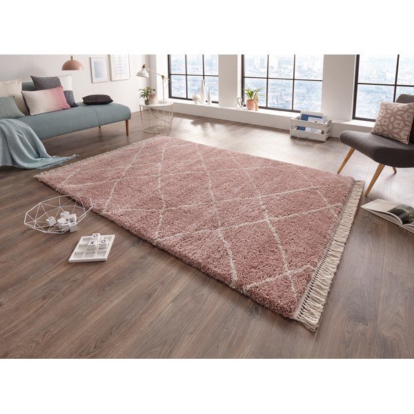 Розов килим 160x230 cm Bertha - Hanse Home-image-1