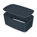 Уютна сива кутия за съхранение с капак, обем 5 л MyBox Cosy - Leitz
