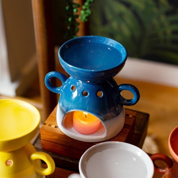 Синя лампа за ароматерапия Bohemian Home Mojave - Sass & Belle-image-1