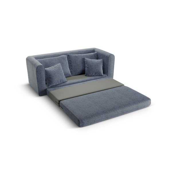 Сиво-син сгъваем диван 158 cm Lido – Micadoni -image-4