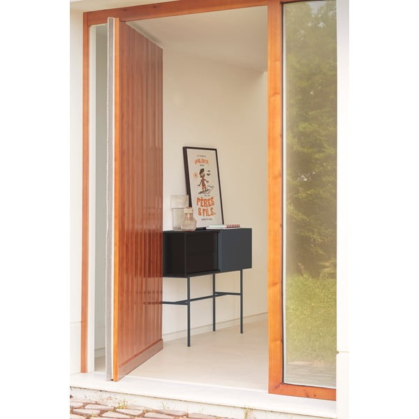 Конзолна маса в черно и антрацит 35x110 cm Nube - Teulat-image-1