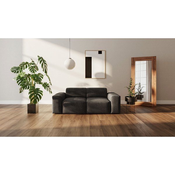 Антрацитен диван 205 cm Fluvio - MESONICA-image-1