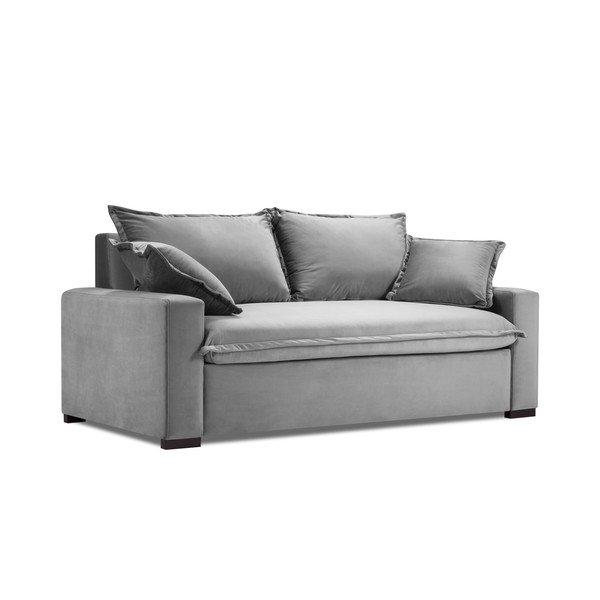 Сив разтегателен диван Mezzo - Kooko Home-image-2