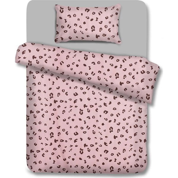 Памучно спално бельо Pink Panther, 160 x 200 cm - AmeliaHome