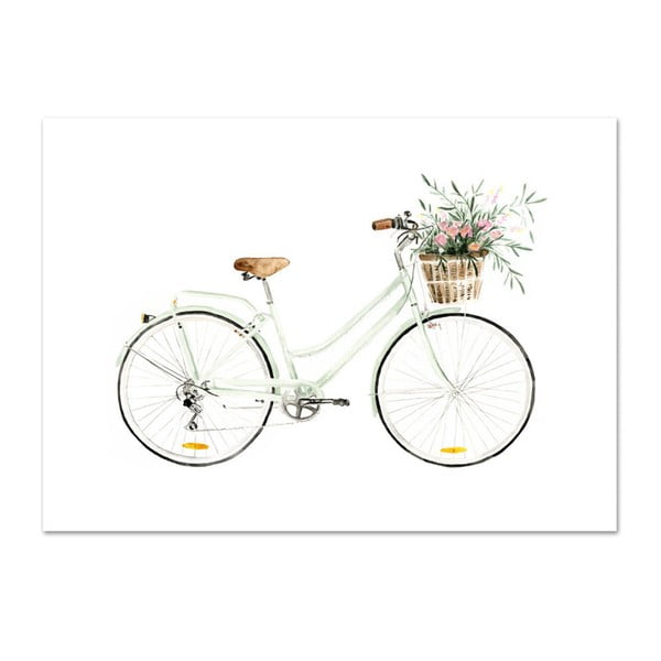 Plakát Leo La Douce Bicycle Love, 42 x 59,4 cm