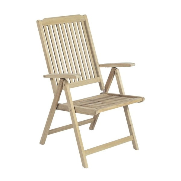 Кафяво градинско кресло от масивно дърво Solo – Garden Pleasure
