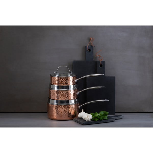 Тенджера от неръждаема стомана с капак 1,55 l Minerva – Premier Housewares-image-2