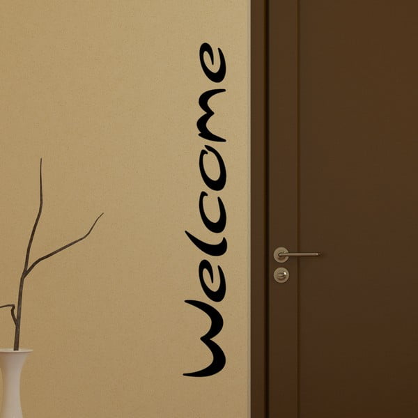 Samolepka Ambiance Welcome Door, 15 x 110 cm