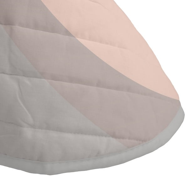 Розова и сива памучна ватирана покривка за легло 180x260 cm Range - Blanc-image-3