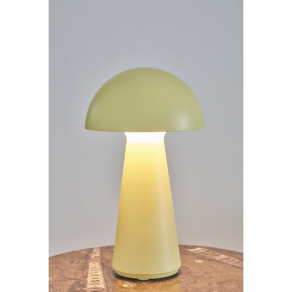 Жълта LED настолна лампа с дистанционно управление (височина 28 cm) Sam – Sirius-image-2