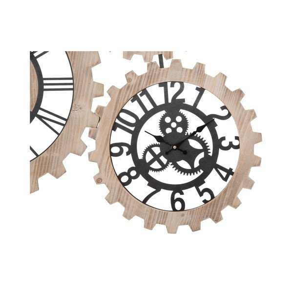 Троен стенен часовник Gears - Mauro Ferretti-image-3