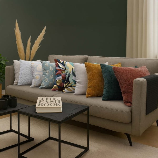 Калъфка за възглавница със смес от памук 40x40 cm Ilies – douceur d'intérieur-image-4