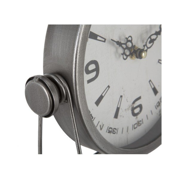 Stolní hodiny Mauro Ferretti Pull Silver, 25 x 23,5 cm-image-1