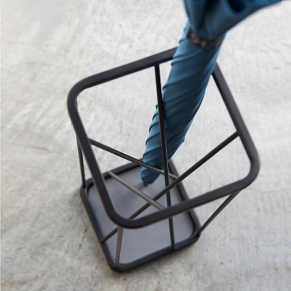 Черна стойка за чадър Square - YAMAZAKI-image-2