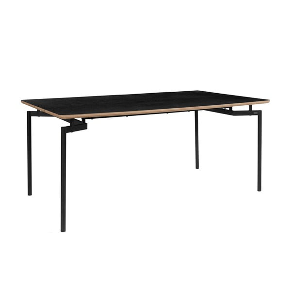 Черна трапезна маса 90x180 cm Alto – Støraa-image-1