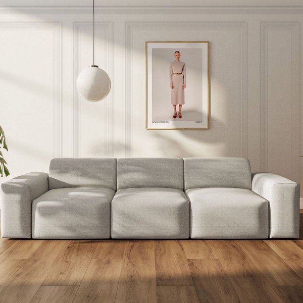 Бежов диван 285 cm Villet – Rodier-image-1