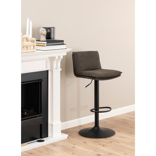 Тъмнокафяви бар столове в комплект от 2 броя 107 см Flynn - Actona-image-1