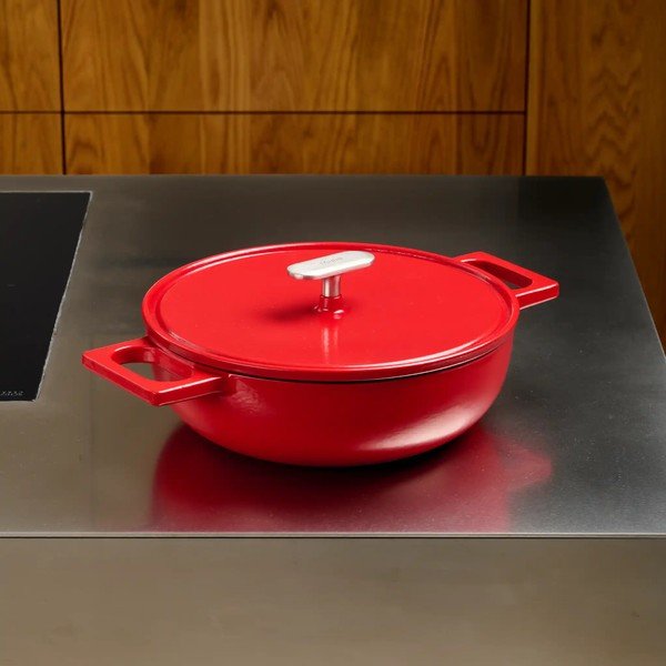 Тиган с капак от излято желязо ø 26 cm tegame Mattia 3.0 – FABINI-image-1