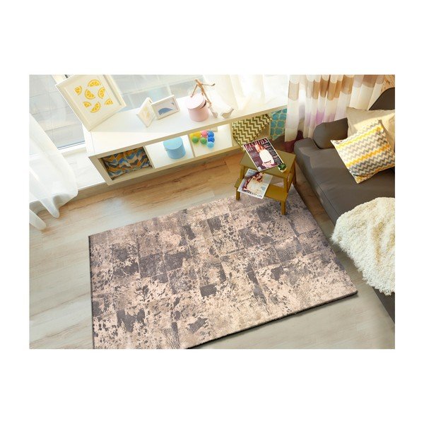 Сив килим Atik, 140 x 200 cm - Universal