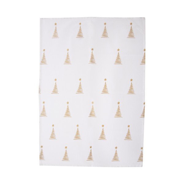 Памучни кърпи с торбичка в комплект с коледни мотиви 50x70 cm – Orion-image-2