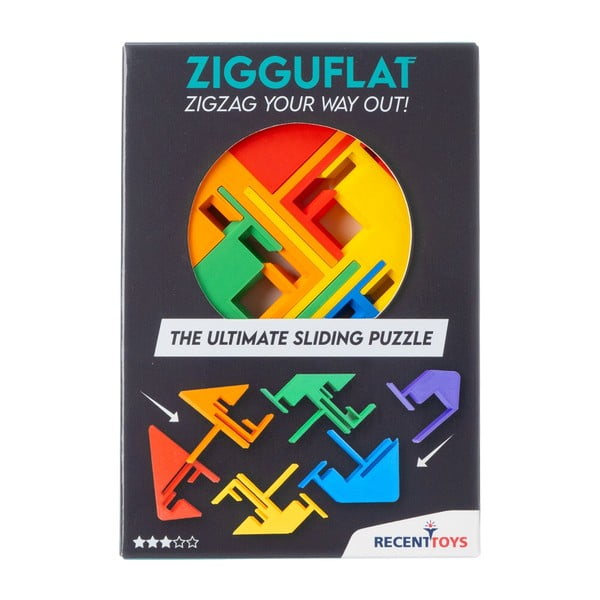 Главоблъсканица Zigguflat Puzzle – RecentToys