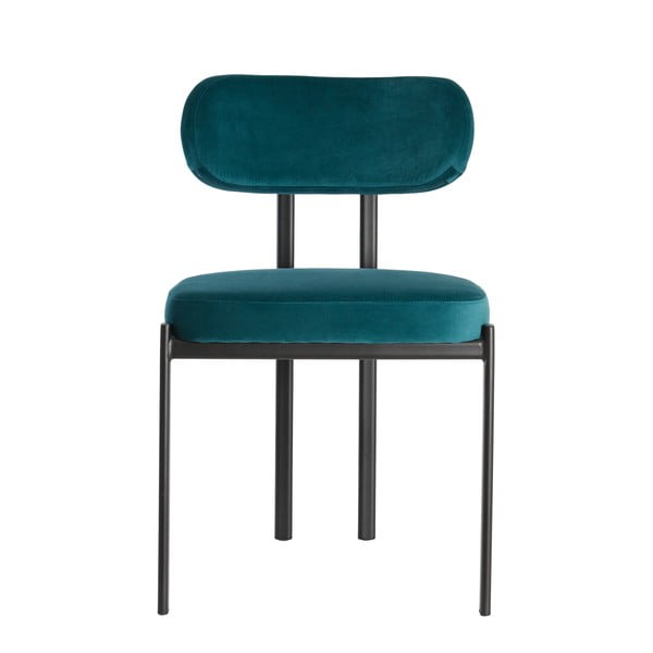 Кадифени трапезни столове в комплект от 2 бр. петролени Sonja – Light & Living-image-3