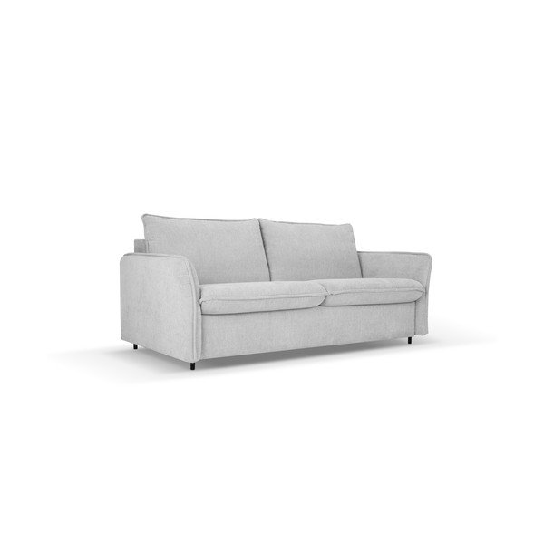 Светлосив разтегателен диван 166 cm Dalida - Micadoni Home-image-2