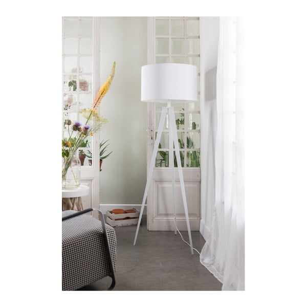 Бяла подова лампа Статив, ø 50 cm - Zuiver-image-3