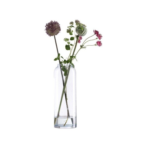 Прозрачна ваза Tinke, ⌀ 10 cm - A Simple Mess-image-3