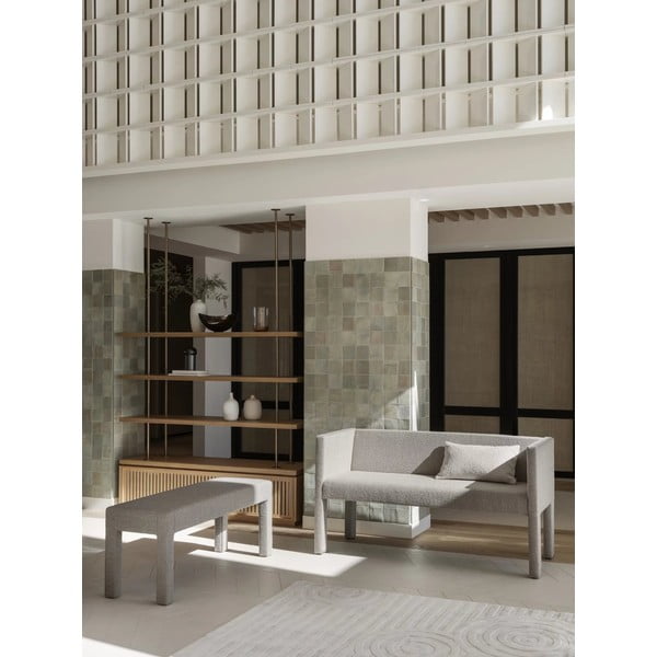 Бежова пейка от прежда с примки от букле Sitta – Blomus-image-1