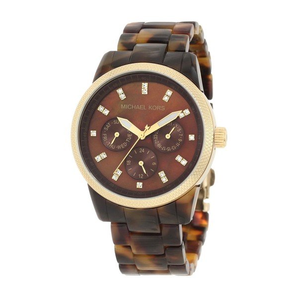 Часовник с позлатен циферблат - Michael Kors-image-1