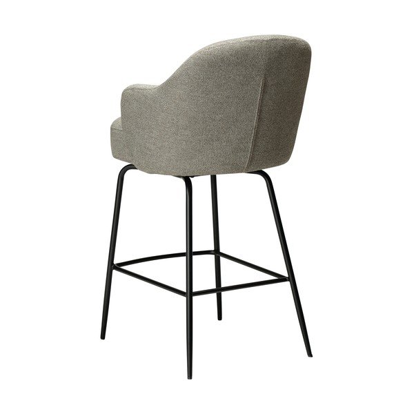 Бежов въртящ се бар стол (височина на седалката 70 cm) Bae – DAN-FORM Denmark-image-4