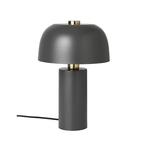 Черна настолна лампа, височина 37 cm Lulu - Cozy living